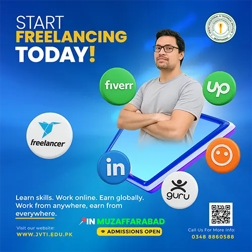 Freelancing Course in Muzaffarabad – Jawad Vocational & Technical Institute (JVTI)